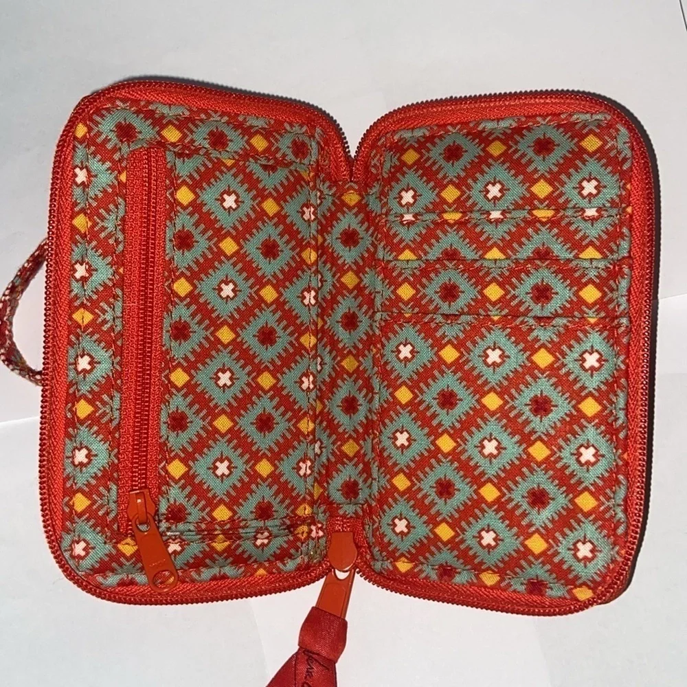 Vera Bradley Wristlet Wallet ID Card Holder - Picture 4 of 8